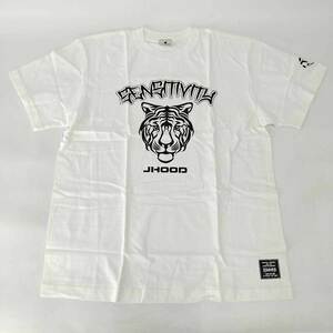 【中古・未使用品】JHOOD 半袖 SENSITIVITY Tシャツ L ホワイト メンズ 柔術 格闘技 RVCA