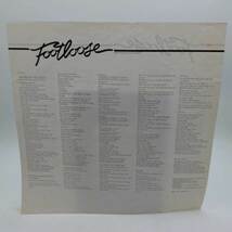 【中古】LP ケニー・ロギンス ボニー・タイラー サミー・ヘイガー ほか「フットルース Footloose OST (28AP-2770・サントラ)」_画像6