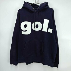 【中古】ゴル プルオーバー パーカ XL ネイビー メンズ gol.