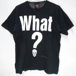 【中古】WWE プロレス Tシャツ ストーン・コールド・スティーブ・オースチン Stone Cold What? M