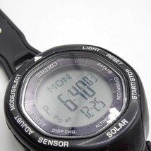 【中古】セイコー PROSPEX プロスペックス アルピニスト S822-00A0 メンズ SEIKO ソーラー 高度 気圧 方位 ラバーベルト_画像4