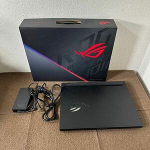 【現状品】ジャンク ASUS エイスース ゲーミングノートPC ROG G531GT-i7G1650 4GB CPU:INTEL i7-9750H/BGA HDD:512G 箱付き