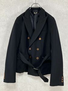  Comme des Garcons com com 17AWpi-k gong peru belt jacket black XS