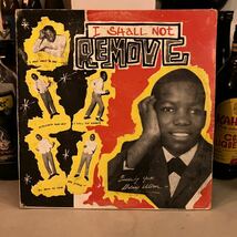 DELROY WILSON I SHALL NOT REMOVE STUDIO1 90'sプレス/ SKA期の名盤/JKT VG− 落書きあり/ RECORDS VG スタワン特有のプレスノイズあり_画像1