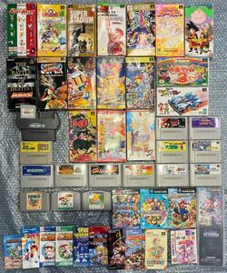 1st311 任天堂 スーパーファミコン 64 GAME CUBE ゲームボーイカラー ソフト その他 説明書 大量セット!! まとめ売り 