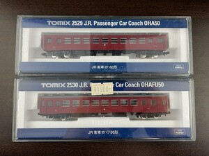 TOMIX 2529/2530 JR客車 オハ50形 / オハフ50形 2両セット／50系 lygr0