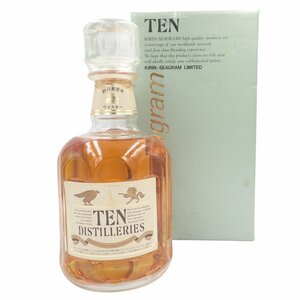 東京都限定◆キリンシーグラム テンディスティラリー 10の蒸溜所 ブレンデッドウイスキー 720ml 43％ Krin seagram TEN DISTILLERIES【E1】