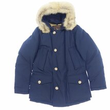 極美品◆ウールリッチ ダウンジャケット アークティック パーカー メンズ サイズXS ネイビー WOOLRICH【AFA19】_画像1