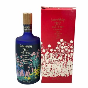 東京都限定◆サントリー クレスト 12年 秋の花ボトル 600ml 43% SUNTRY CREST【J1】