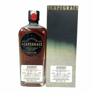 スケープグレース コーラス シングルモルト 700ml 46％ SCAPEGRACE CHORUS SINGLE MALT【G】