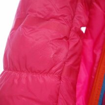 中古◆マムート ダウンジャケット ナイロン Biwak Jacket レディース ピンク×ブルー バイカラー サイズS MAMMUT【AFA14】_画像6