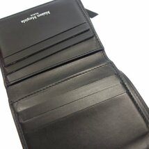 美品◆メゾンマルジェラ 二つ折り財布 グレインレザー SA1UI0020 ブラック Maison Margiela【AFI5】_画像5