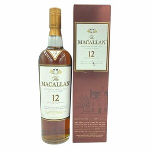 マッカラン 12年 旧ラベル 700ml 40％ THE MACALLAN【E1】