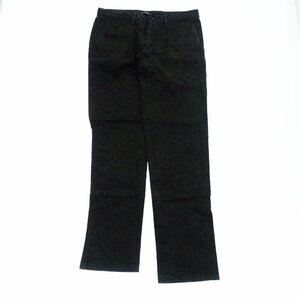 1円スタート★美品◆マッキントッシュ ロンドン コットンパンツ メンズ 40 ブラック MACKINTOSH LONDON【AFB34】