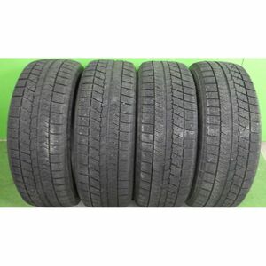 ブリヂストン BLIZZAK VRX 215/60R16 4本SET◆2019年製6~7分山スタッドレス◆中古 特筆すべき損傷はなし◆白石区手渡し可◆エスティマ等に