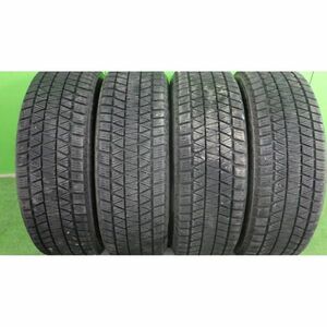 ブリヂストン BLIZZAK DM-V3 225/65R17 4本SET◆2019年製8分山スタッドレス◆中古 1本にパンク修理歴あり◆白石区手渡し可◆ハリアー等に