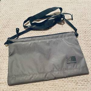 【新品 未使用】カリマー TC サコッシュポーチ ライトオリーブ H16×W25cm(1.5L) #501067-8640 TC sacoche pouch KARRIMOR