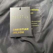 定価12万★christian milada・ミラノ発・豪華毛皮ミンクファーコート★極地防寒 肉厚 クマ 暖かい ふわふわ 派手 アウター M/46サイズ_画像9