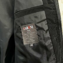 最高級EU製＆定価7万◆UABONI*Paris*ダウンベスト*ユアボニ*パリ発◆グースダウン90％ 個性 防寒 モノグラム ジャケット アウター XL/50_画像9