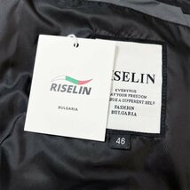 最高級ヨーロッパ製※定価8万◆ブルガリア発※RISELIN ダウンベスト ダックダウン90％ 防寒 ソフト 暖かい 軽量 無地 秋冬 日常着 XL/50_画像9