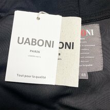 上級EU製＆定価4万◆UABONI*Paris*パーカー*ユアボニ*パリ発◆コットン 個性 ゆったり 柔らかい トップス 体型カバー 秋冬 2XL/52サイズ_画像9