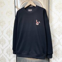 個性EU製＆定価4万◆UABONI*Paris*トレーナー*ユアボニ*パリ発◆上品コットン オシャレ 快適 ウサギ スウェット プルオーバー 秋冬 L/48_画像8