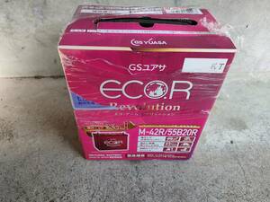 GSユアサ アイドリングストップ車 ER-M-42R/55B20R 充電制御車対応 車用 バッテリー ECO.R エコ ERM42R55B20R