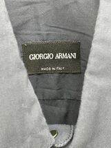 GIORGIO ARMANI ジョルジオアルマーニ　メンズ　ダークネイビー　長袖シャツ_画像3