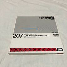 Scotch オープンリールテープ 10号 207 -1100R PRO PACK 使用少なく良品　柳ジョージ&レイニーウッド収録_画像1