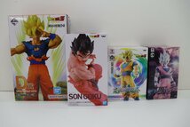 28HI●ドラゴンボール 孫悟空 くじ プライズ まとめ 中古 箱イタミ 未開封 超サイヤ人 超サイヤ人２ 界王拳_画像1