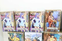 26EY●ワンピース フィギュア プライズ 28体まとめ ONE PIECE トラファルガー・ロー ルフィ シャンクス サンジ ウタ など 中古 未開封_画像3