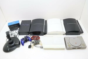 25JD●SONY ゲームハード 本体 まとめ playstation PS2 PS3 コントローラー 等 未検品 動作未確認 ジャンク