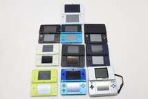 25JD●3DS DSi DSLite New3DS New3DSLL 初期型 計10台 まとめ 売り 任天堂 動作未確認 ジャンク_画像4