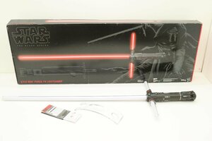 29EY●スター・ウォーズ ブラックシリーズ カイロ・レン フォース FX ライトセーバー 完品 動作正常 STAR WARS 中古