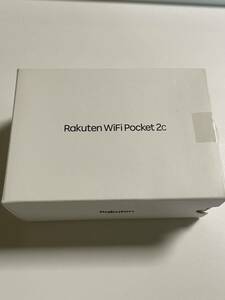 新品未使用品 Rakuten WiFi Pocket 2C ZR03M ホワイト モバイルルーター 楽天 ポケットWi-Fi P2