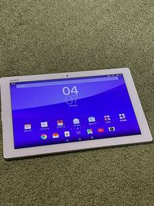 XperiaTablet Z4 au SOT31　エクスペリア　ホワイト　 タブレット 本体 現状　訳あり　P41