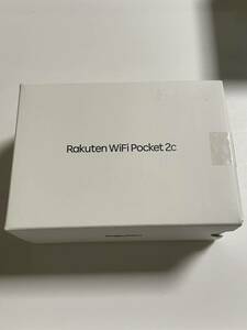 新品未使用品 Rakuten WiFi Pocket 2C ZR03M ホワイト モバイルルーター 楽天 ポケットWi-Fi P1