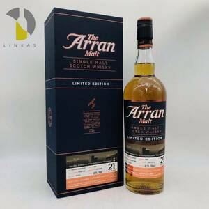 【未開栓】Arran アランモルト リミテッドエディション 21年 1996-2018 シェリー ホグズヘッド 700ml 53.5％ 箱 スコッチ WH41564