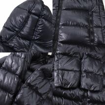 3-YK211 モンクレール MONCLER 国内正規品 スモールロゴ ダウンコート ブラック 2 レディース_画像10