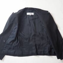 M3-WL028【良品】クリスチャンディオール Christian Dior ウール スーツ セットアップ ブラック 7 レディース_画像4