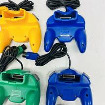 ☆1円～☆ ホリパッドミニ64 本体 まとめて 9個 セット NINTENDO64 ゲームキューブ コントローラー まとめ売り HORI PAD MINI N64 ロクヨン_画像9