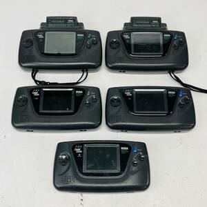 ☆1円〜☆ SEGA セガ GAME GEAR ゲームギア 本体 HGG-3210 まとめて 5台 セット 動作未確認 ジャンク