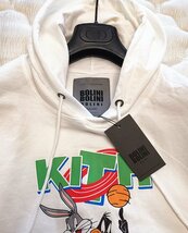 最上級※定価5万※ポルトガル製◆イタリア・ミラノ発*BOLINI*限定KITH・designer*レブロン・ジェームズ着用モデル・パーカー・50/XL白_画像8