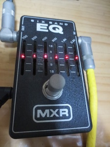 MXR M109 6Band イコライザー　Graphic EQ　古いものです。本体のみ。