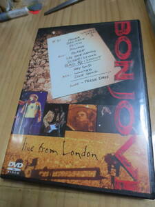 BON JOVI ボンジョヴィ　LIVE FROM LONDON　DVD