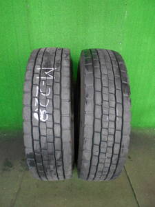 M-228 295/80R22.5 153/150J ダンロップSP680 バリ山 2本set