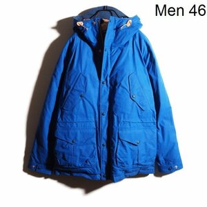 J8694P　▼MANIFATTURA CECCARELLI マニファッチュラチェッカレッリ▼　21AW FISHERMAN PARKA ダウンジャケット ブルー 46 秋冬 rb mks