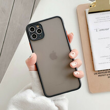 iphoneXRケース カーバー TPU 可愛い　お洒落　韓国　マット　　黒　ブラック　軽量 ケース 耐衝撃 高品質348_画像2