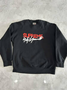 【新品未使用未着用XL】Supreme / Yohji Yamamoto Crewneck BLACK 