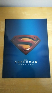  movie Superman return z/ pamphlet 